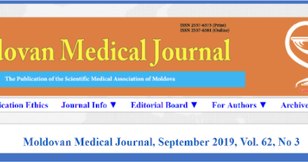 The Moldovan Medical Journal Vol. 62, No 3 September 2019