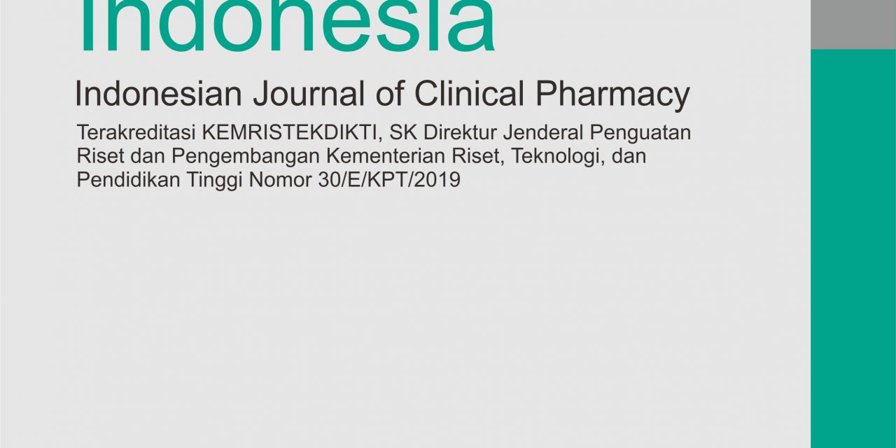 Jurnal Farmasi Klinik Indonesia, Vol. 8 No. 4, Desember